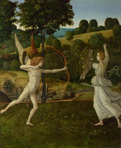 Struggle Between Love and Chastity by Gherardo di Giovanni del Fora
